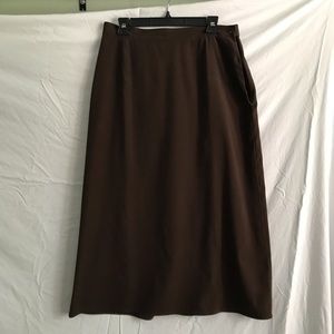 Talbots Brown Skirt
